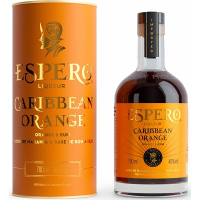 Ron Espero Orange 40% 0,7 l (tuba) – Zboží Dáma