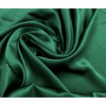 Nopala satén hedvábný smaragdově zelená 55 x 45 x 4 cm – Zboží Mobilmania