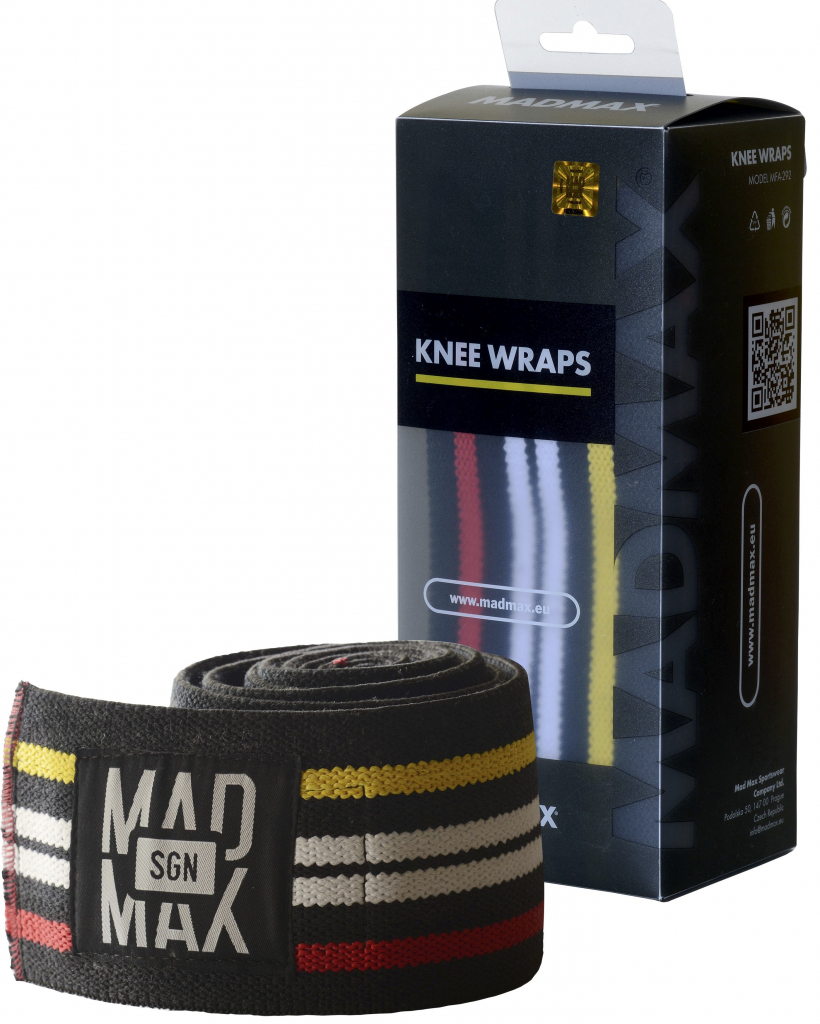 MadMax Knee Wraps bandáže na kolena