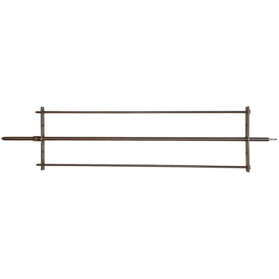 Marcel Teplý Grilovací jehla nerezová ocel 1000mm/14mm/2x8mm/8x8mm – HobbyKompas.cz