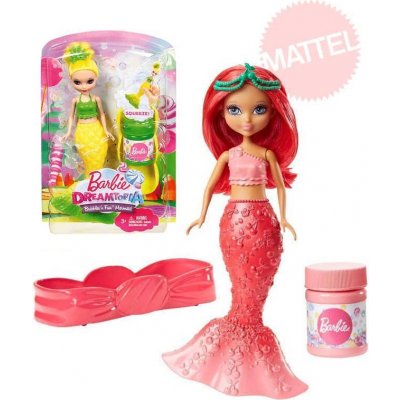 MATTEL BRB Barbie Dreamtopia víla bublinková malá panenka bublifuk 3 druhy  od 299 Kč - Heureka.cz