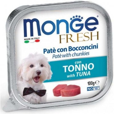 Monge Fresh Adult Dog tuňák 100 g – Hledejceny.cz