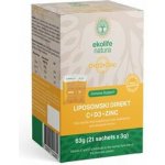 Ekolife Natura Liposomal Direkt C+D3+Zinc 21 sáčků ananas – Hledejceny.cz