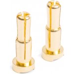 MIBO Zlaté konektory 4/5mm přechodové 2ks – Sleviste.cz