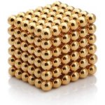 Magnetická stavebnice NeoCube zlaté 216 kuliček – Zboží Dáma