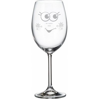Frendys Sklenička na víno Jdu Ti vyměnit náladu 490 ml – Zbozi.Blesk.cz