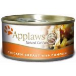 Applaws Cat Tin Chicken Breast with Pumpkin s kuřecím a dýní 72 x 156 g – Zboží Mobilmania