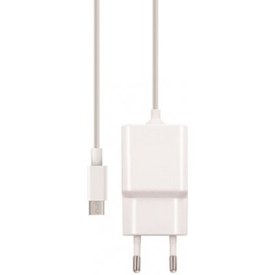 MaxLife Síťová nabíječka MXTC-03 Micro USB Fast Charge 2.1A, bílá – Zboží Mobilmania