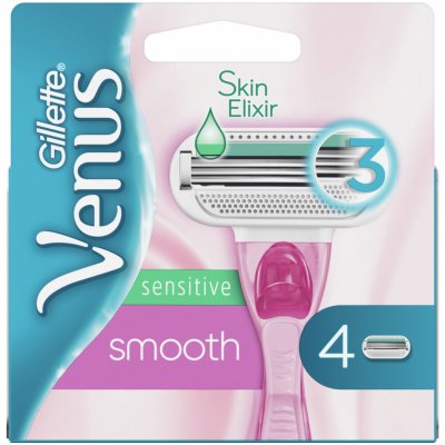 Gillette Venus Smooth Sensitive 4 ks – Sleviste.cz