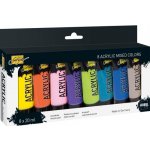 Sada Akrylová barva umělecká SOLO GOYA 20 ml v tubě 8 barev – Sleviste.cz