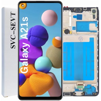 LCD Displej + Rám Samsung Galaxy A21s - originál – Sleviste.cz