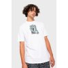 Pánské Tričko Santa Cruz Flier Hand T-Shirt White WHITE