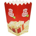 Popkornovač.cz Papírová krabička na popcorn s potiskem 0,9l – Zboží Dáma