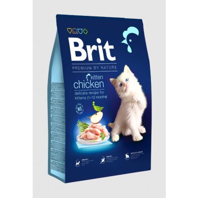 Brit Premium by Nature Kitten Chicken 16 kg – Zboží Mobilmania