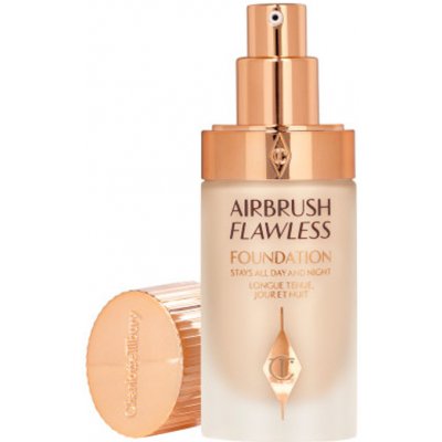 Charlotte Tilbury Tekutý make-up Airbrush Flawless Stays All Day Foundation 6 Warm 30 ml – Zboží Mobilmania