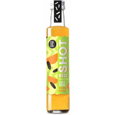KOLDOKOL Bio Shot zázvor a pomeranč 250 ml – Zboží Dáma