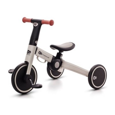 Kinderkraft 4TRIKE silver šedá – Zboží Mobilmania