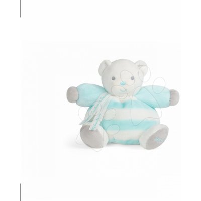 medvěd BeBe Pastel Chubby tyrkysověkrémový 18 cm
