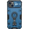 Pouzdro a kryt na mobilní telefon Apple Pouzdro Nillkin CamShield Armor iPhone 14 modré