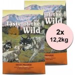 Taste of the Wild High Praire Puppy 28/17, 2 x 12,2 kg – Sleviste.cz