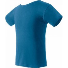 Nath bavlněné tričko K1 z poločesané bavlny s bočními švy modrá indigo NH140