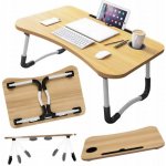 ShopJK SKLÁDACÍ STOLEK POD NOTEBOOK DŘEVO STL01WZ1 – Zboží Živě