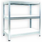 Biedrax Regál 35 x 75 x 120 cm 3 police pozink – Sleviste.cz