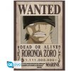 Plakát ABYstyle Plakát One Piece - Wanted Zoro