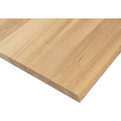 Rettenmeier masiv jasan rustikální hrany 80 x 180 x 2,6 cm – Zboží Dáma