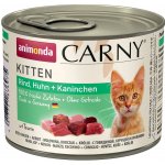 Carny Kitten drůbeží koktejl 6 x 200 g – Zboží Mobilmania
