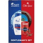 Head & Shoulders Gentleman's tuhý deodorant pro muže 50 ml + šampon proti lupům 330 ml – Hledejceny.cz