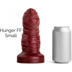 Mr. Hankey’s Toys HungerFF Blood Red Small prémiové silikonové dildo s Vac U Lock 18,4 x 5,5 - 6,7 cm