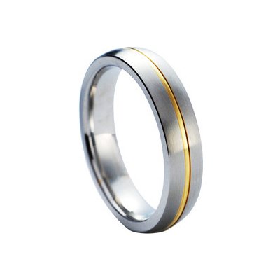 Nubis Pánský snubní prsten ocel NSS1009 6 68