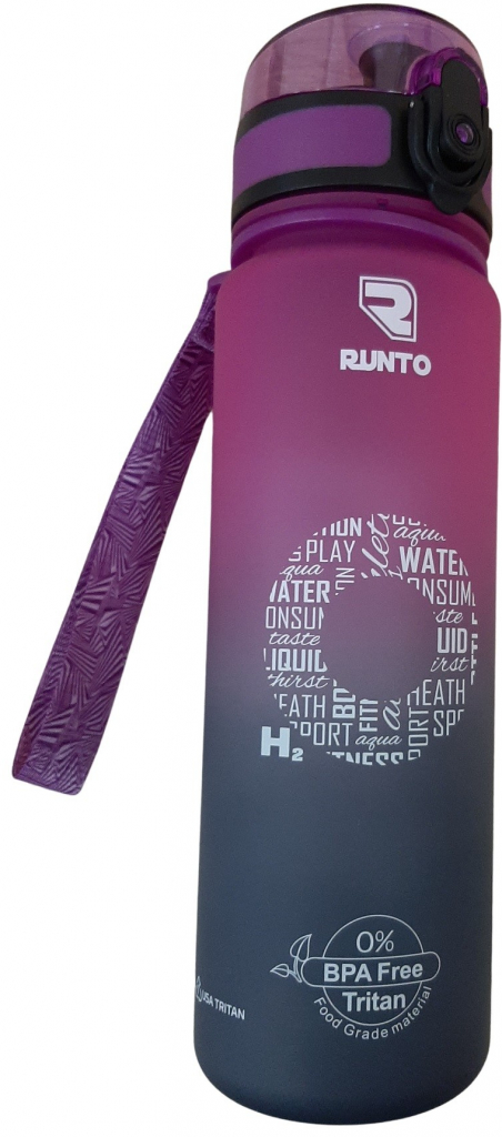 RUNTO Láhev SPACE Grey Violet 500 ml