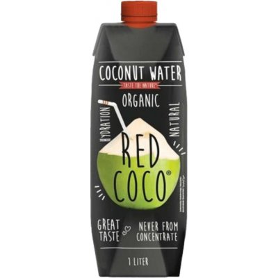 Red Coco bio kokosová voda Natural 1 l – Hledejceny.cz