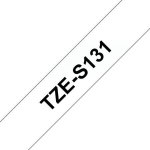Brother 12 mm, černý tisk TZES131 – Zboží Mobilmania