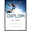 Poháry.com Diplom volejbal D235