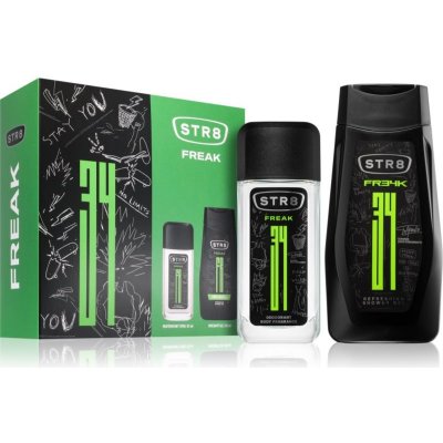 STR8 FR34K STR8 FR34K tělový sprej pro muže 85 ml + STR8 FR34K sprchový gel pro muže 250 ml – Hledejceny.cz