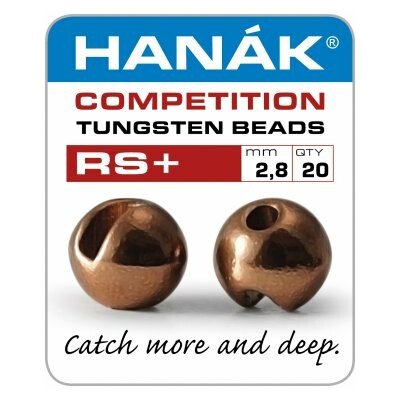 Hanák HA RS+tung.hlavičky metalická hnědá 4.0mm, 0.54g, 20ks – Hledejceny.cz