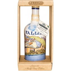 Pallini Limoncello Ceramic Amalfi Coast Edition 28% 0,5 l (karton)