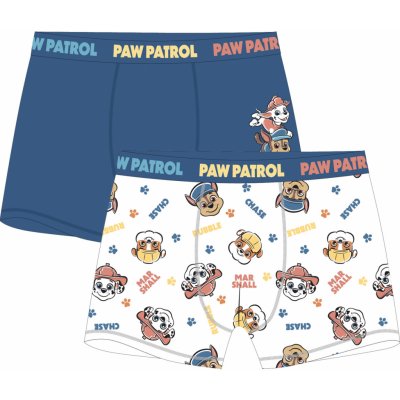Paw Patrol Tlapková patrola chlapecké boxerky 52332756 modrá bílá – Zboží Dáma
