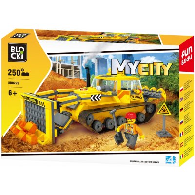 ICOM Blocki MyCity Stavba buldozer 250 ks – Sleviste.cz