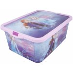 Stor Plastový úložný box Disney Frozen 13L 03255 – Zboží Dáma