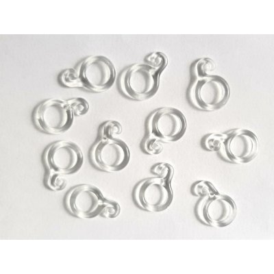 Snový svět Záclonový kroužek s háčkem 8/13 mm – Hledejceny.cz