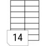 Rayfilm R0100.0911A samolepící 105x42,4mm bílé 100 listů – Zboží Dáma