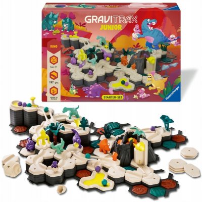 RAVENSBURGER GraviTrax Junior Startovní sada XXL Dino – Zboží Živě