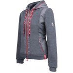 Fair Play Mikina s kapucí MARTINA Šedá – Zboží Mobilmania