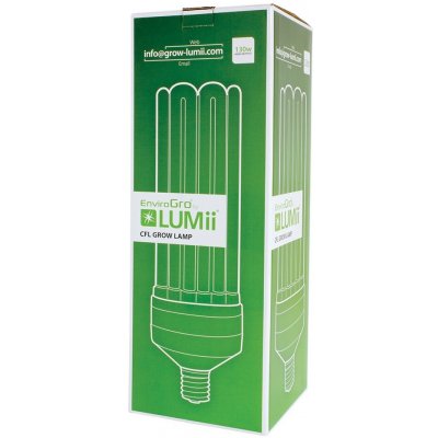 EnviroGro Lumii CFL 130w Cool White Lamp - 6400k – Zboží Mobilmania