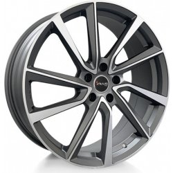 Avus Racing Ac-518 7,5x20 5x112 ET44 matt anthracite polished