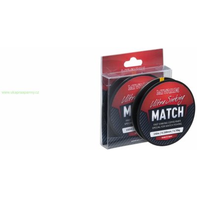 Mivardi Ultra sinking Match 150 m 0,185 mm – Zboží Dáma